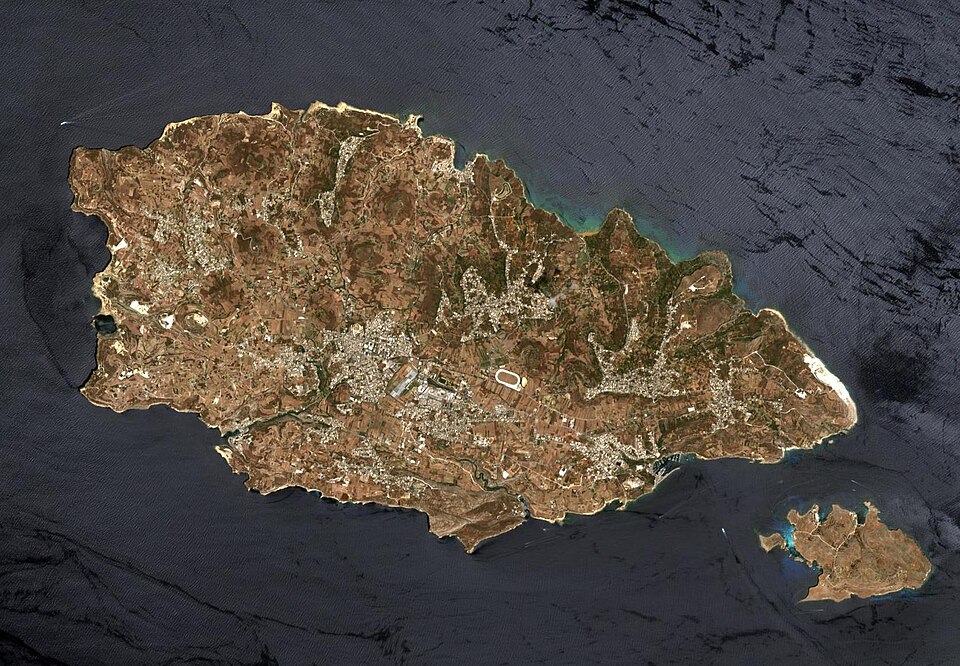 Gozo from space via laser ESA378503 (cropped)